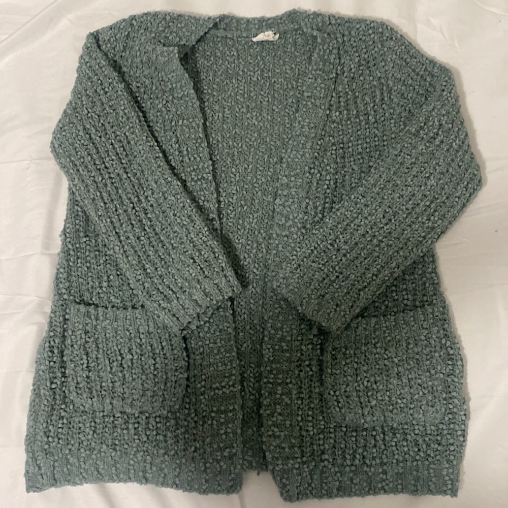 teal/grey cardigan|tag:siennasky